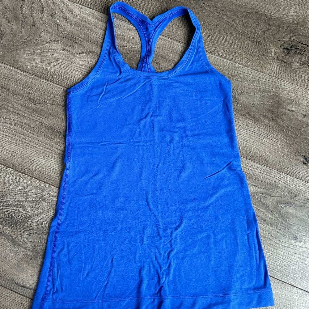 lululemon athletica Blue Tank Top